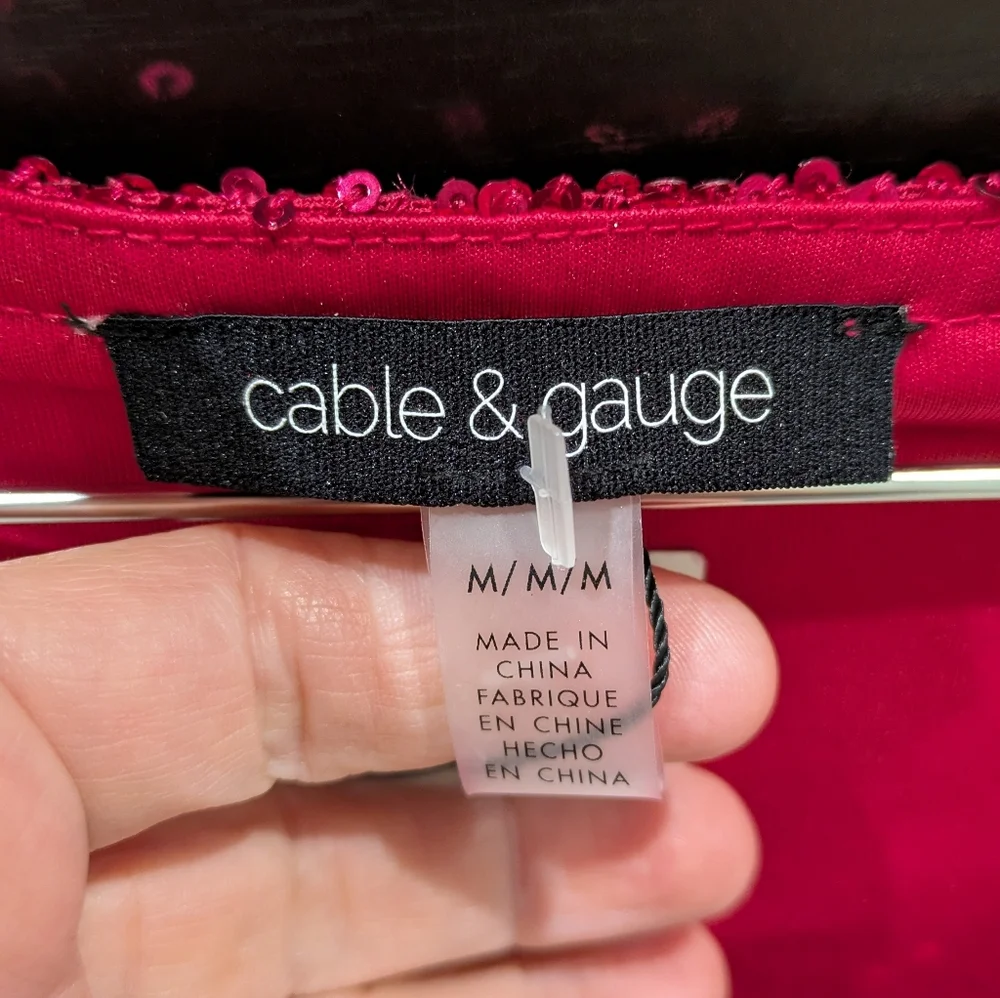 Cable & Gauge Sequin Dress - Picture 3 of 6